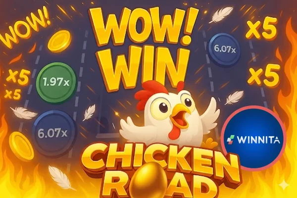 Chicken Road game available at Winnita Casino with payment methods